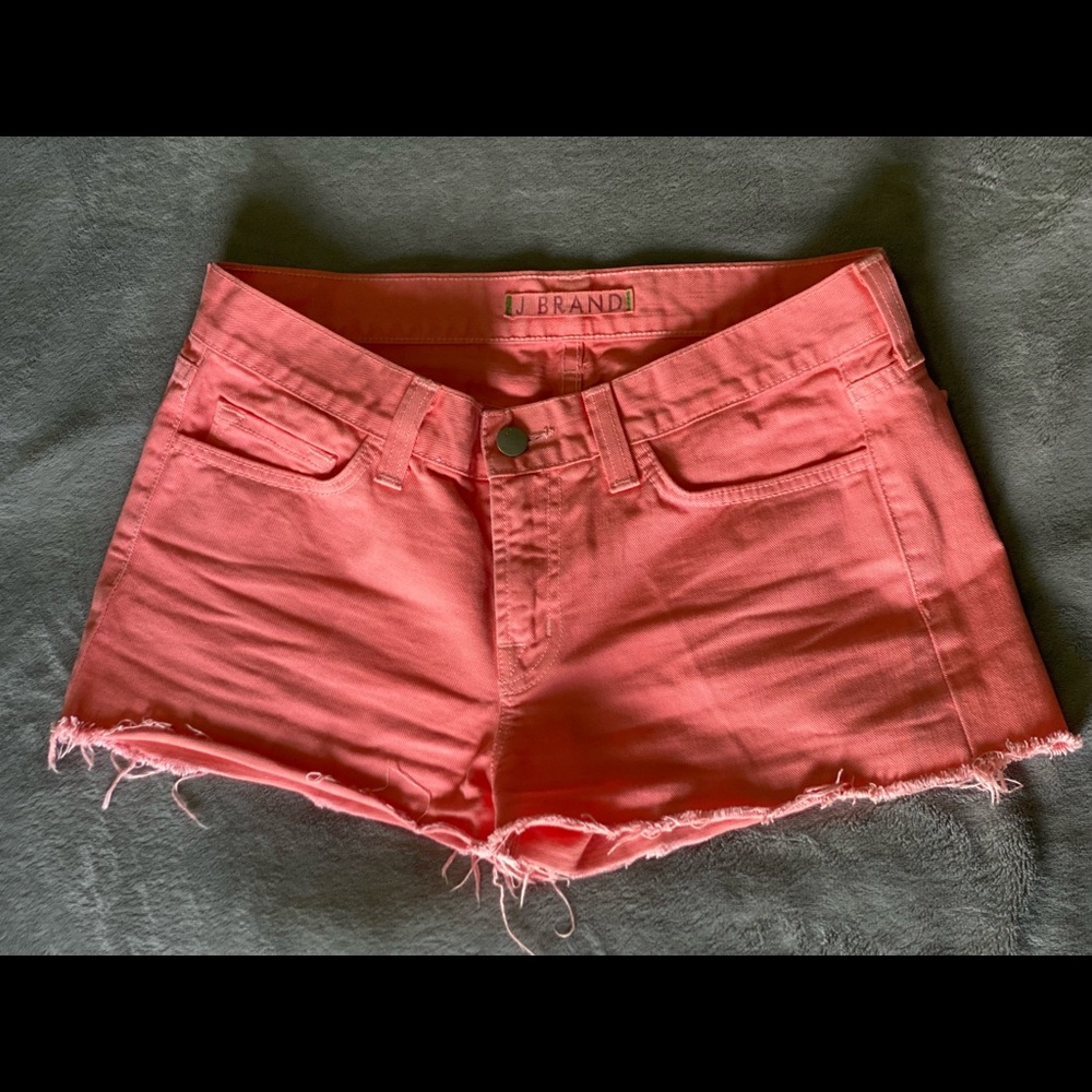 JBrand Salmon Jean Shorts